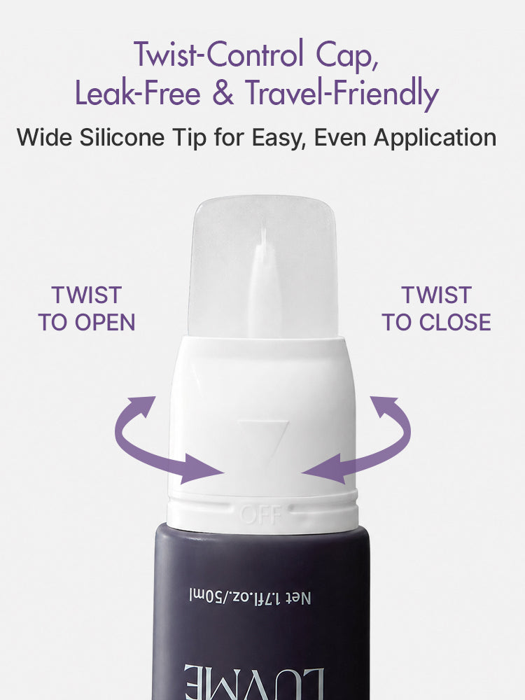 US Only | Halo Hair Style Wig Hairline Glue - Silicone Applicator for Easy Mess-Free Application, Invisible Strong Hold