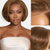 Chestnut Brown Elegant Glueless Minimalist HD Lace Short Pixie Cut Wig with Bangs