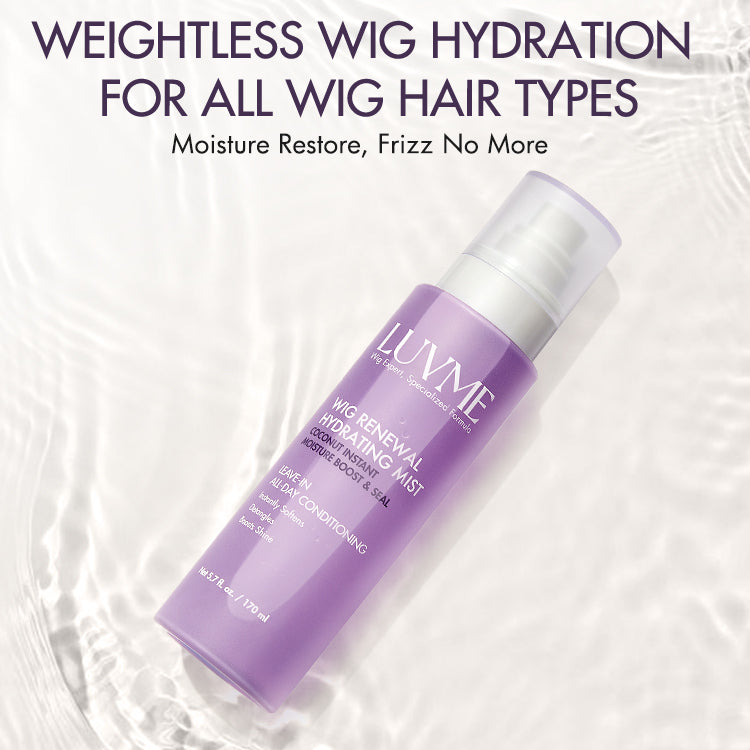 US only | 1PC Hair Straightener + 1pc Wig Renewal Hydrating Mist | Add-on Item