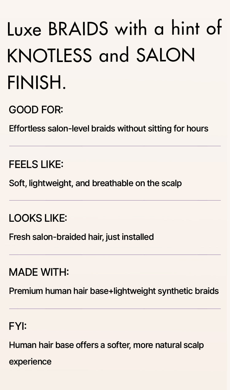 OwnScalp™Ombre Honey Blonde French Curl Knotless Boho Braids HD Full Lace Long Wig Flexi Fit Invisi Drawstring Cap - US Only-93