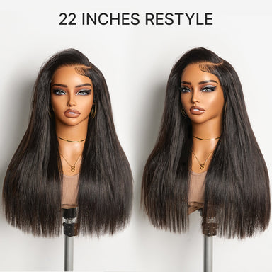 VIP ONLY |  All-Day Comfort Wig 180% Density Bone Straight with Baby Hair PartingMax Glueless 7x6 Closure HD Lace Wig Pre-Cut Lace