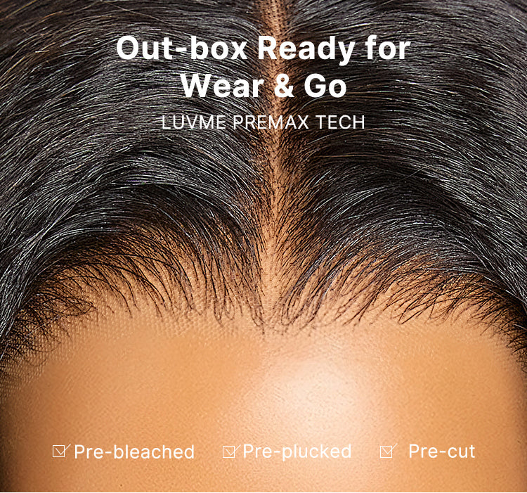 New Customers Only | 180% Density Light  Kinky Straight Butterfly Cut Layered  Glueless 7x6 Closure HD Lace Wig Pre-Cut Lace-18