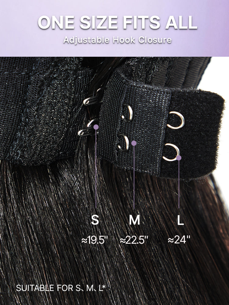 Melted Hair All-Day Comfort™ Wig PartingMax Brown Highlights Funmi Curly 7x6 Closure HD Lace Glueless Wig Pre Cut Lace