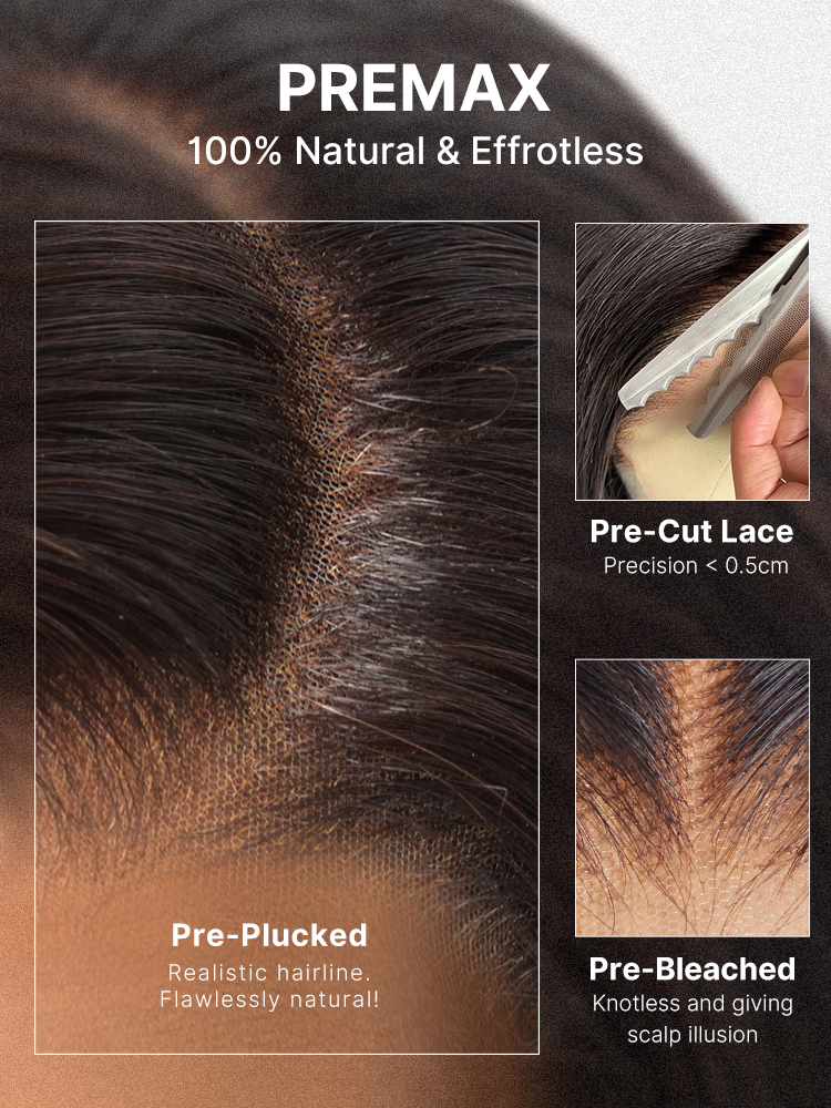 Melted Hair All-Day Comfort™ Wig 180% Density Honey Golden Blonde Loose Body Wave 7x6 Closure HD Lace Human Hair Wig Pre-Cut Lace