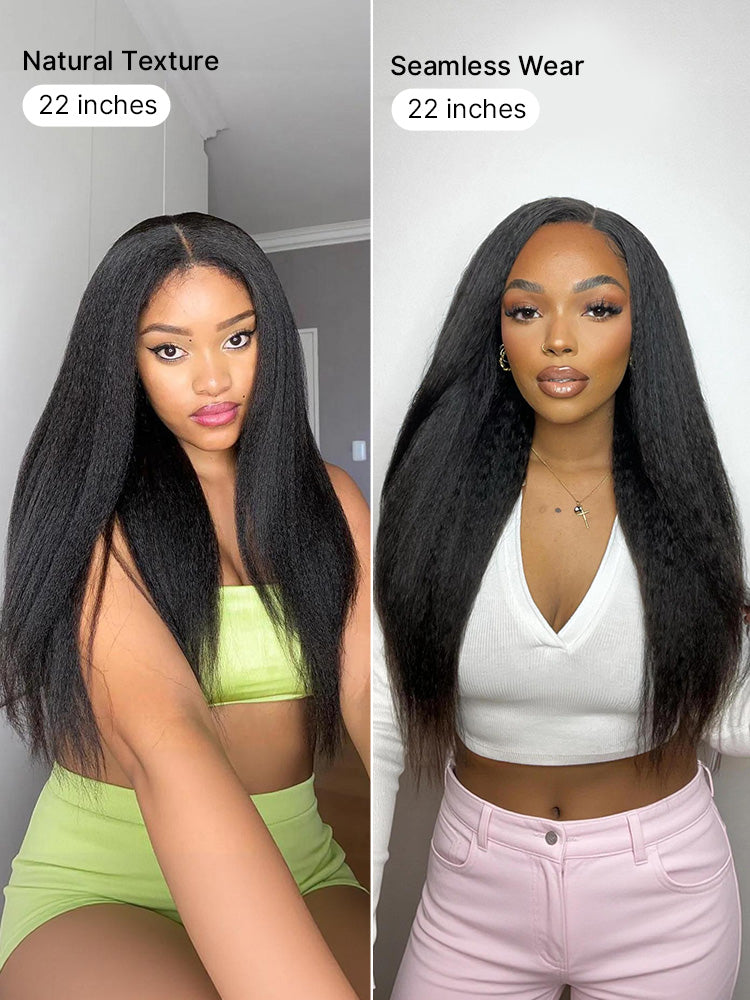 Body Wave / Straight / Kinky Human Hair U Part Wig