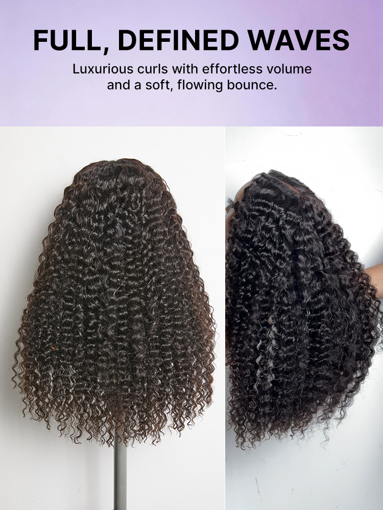 Melted Hair All-Day Comfort Wig 200% Density Deep Wave Glueless 7x6 Closure HD Lace Human Hair Wig Pre-Cut Lace