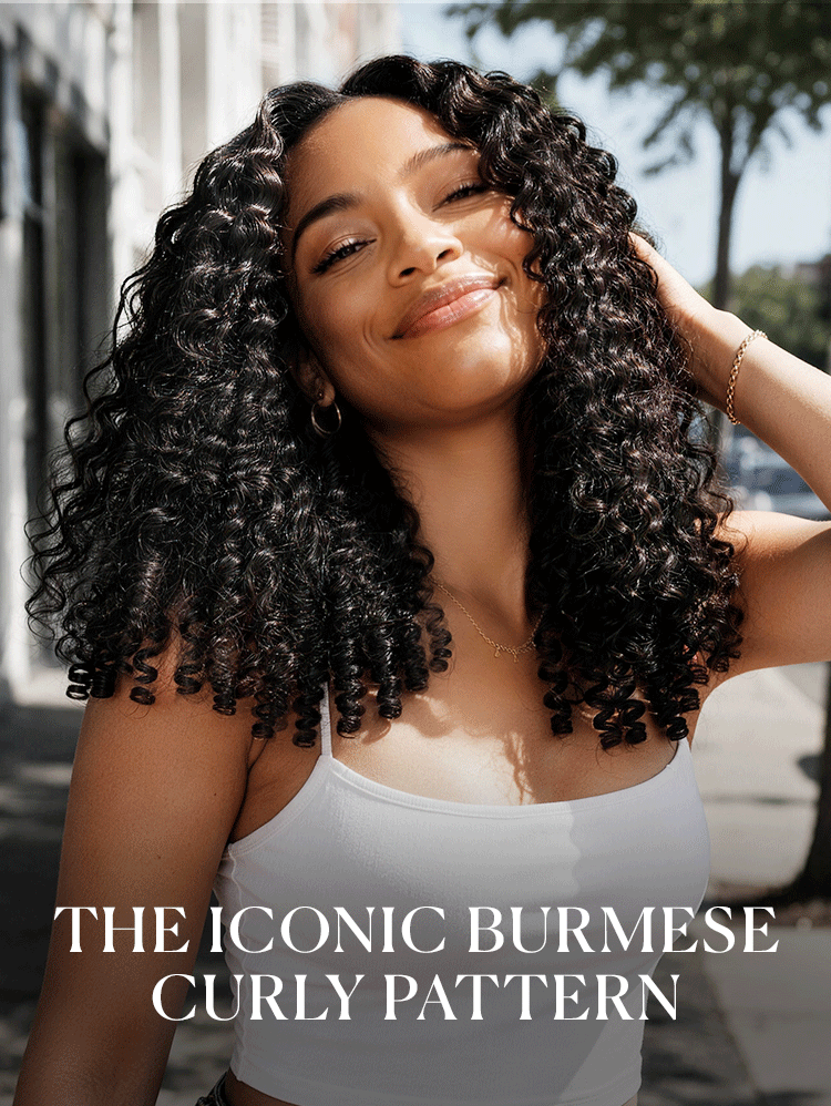 Melted Hair All-Day Comfort Wig 180% Density Burmese Curly Finger Coil Ends PartingMax Glueless 7x6 Closure HD Lace Wig Pre-Cut Lace-15
