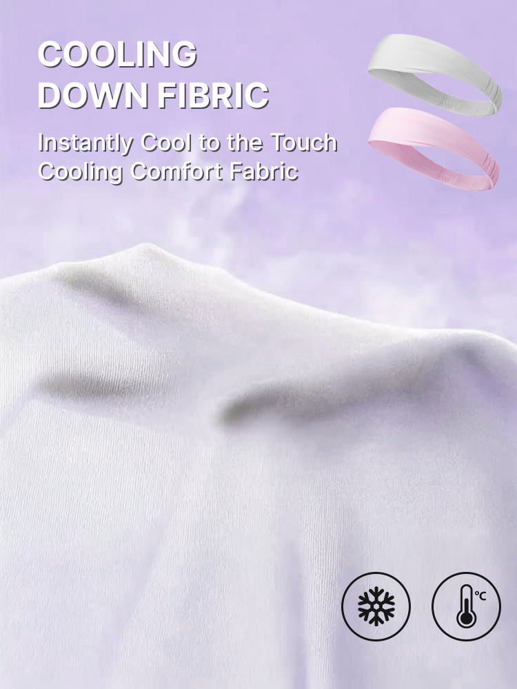 Beginner Friendly Water-Wave Wet and Wavy Headband Wig with Integrated Cooling Silk Headband, Effortless Wet-to-Dry Transformation (Get 2 Free Headbands)