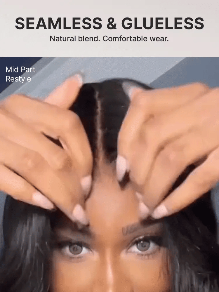 Melted Hair All-Day Comfort Wig 180% Density Chocolate Brown Loose Wave PartingMax Glueless 7x6 Closure HD Lace Wig Pre-Cut Lace
