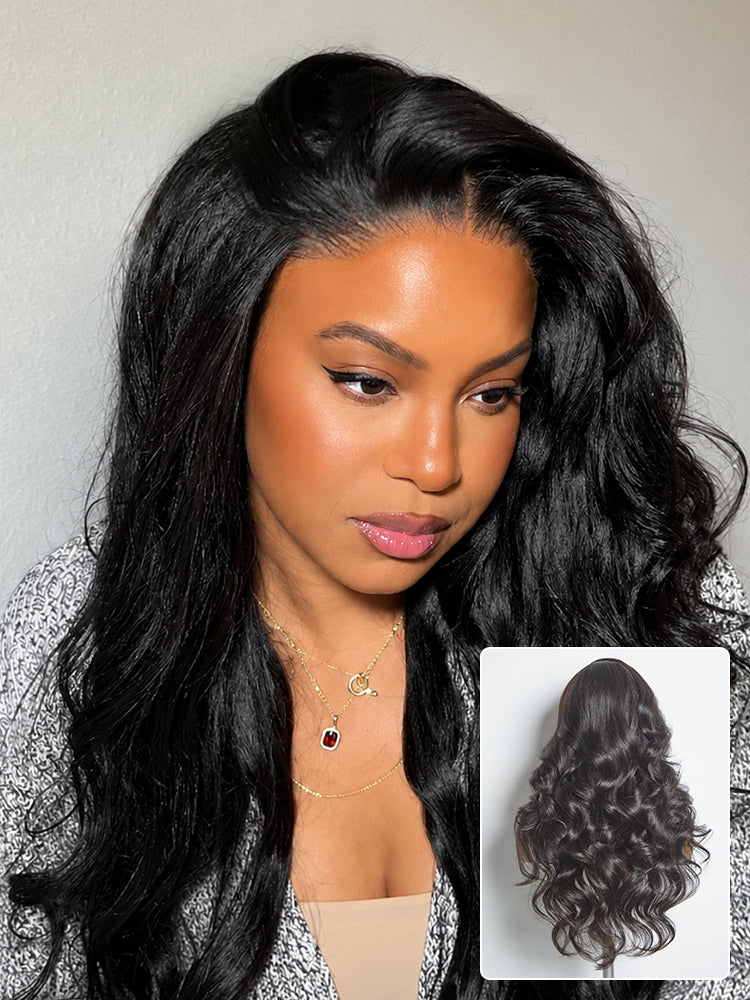 Melted Hair All-Day Comfort 250% Density Glueless 7x6 Closure HD Lace Loose Body Wave Long Wig Pre-Cut Lace