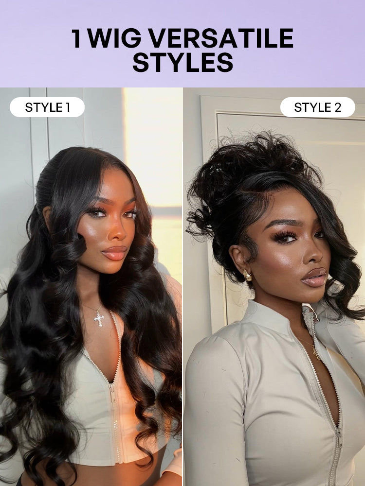 Melted Hair All-Day Comfort 250% Density Glueless 7x6 Closure HD Lace Loose Body Wave Long Wig Pre-Cut Lace
