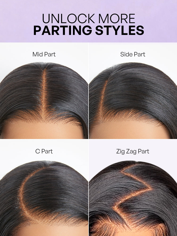 Melted Hair All-Day Comfort 250% Density Glueless 7x6 Closure HD Lace Loose Body Wave Long Wig Pre-Cut Lace