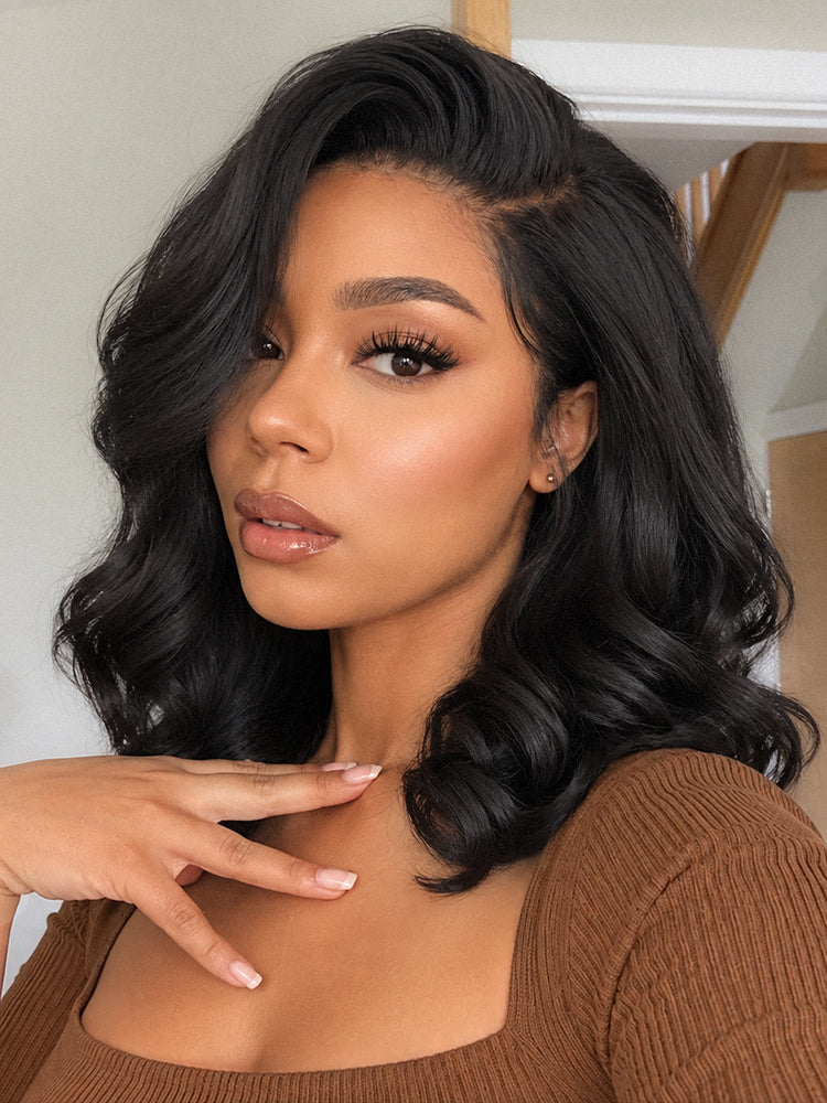Melted Hair All-Day Comfort 250% Density Glueless 7x6 Closure HD Lace Loose Body Wave Short Wig Pre-Cut Lace