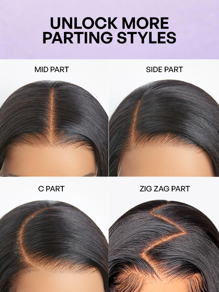 Melted Hair All-Day Curl Hold™ Premier Grade Hair Shoulder Length Body Wave CuticleAlign™ PartingMax Glueless 7x6 HD Lace Wig Pre-Cut Lace