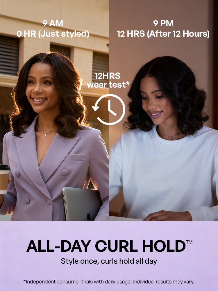 Melted Hair All-Day Curl Hold™ Premier Grade Hair Shoulder Length Body Wave CuticleAlign™ PartingMax Glueless 7x6 HD Lace Wig Pre-Cut Lace