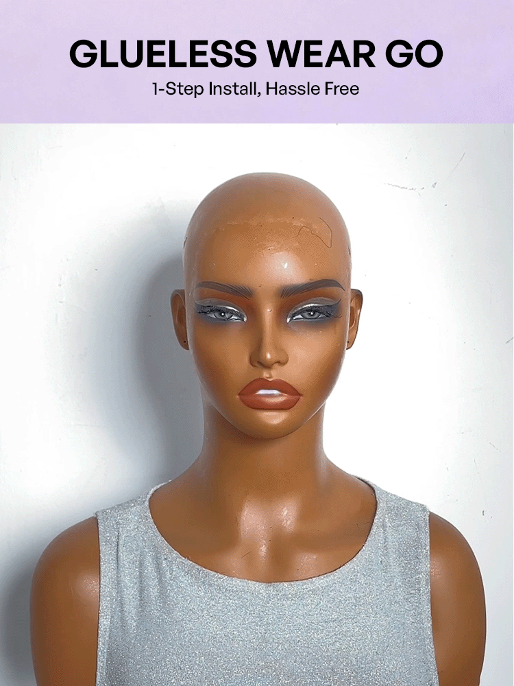 Ash Blonde Highlight Glueless 5x5 HD Closure Lace Bob Wig Pre-Cut Lace Flexi-Fit Drawstring Cap
