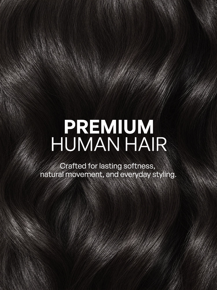 Melted Hair All-Day Comfort™ Wig 180% Density Loose Body Wave Glueless 7x6 Closure HD Lace Human Hair Wig with Bangs Pre-Cut Lace