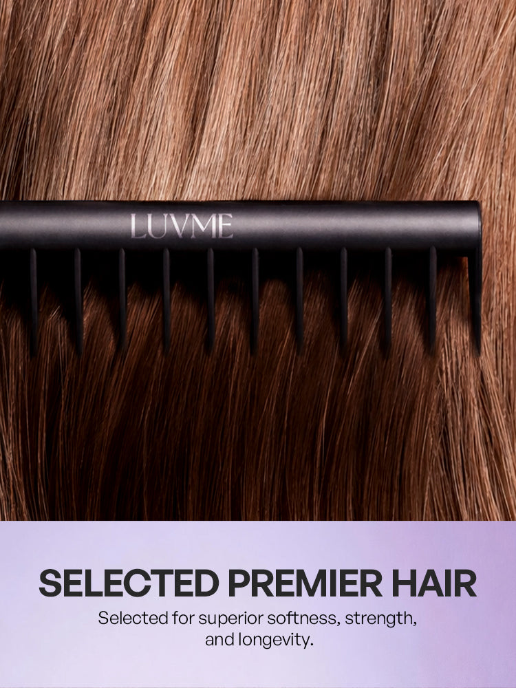 Melted Hair All-Day Curl Hold™ Premier Grade Hair Ombre Brown Body Wave CuticleAlign™ PartingMax Glueless 7x6 HD Lace Wig Pre-Cut Lace
