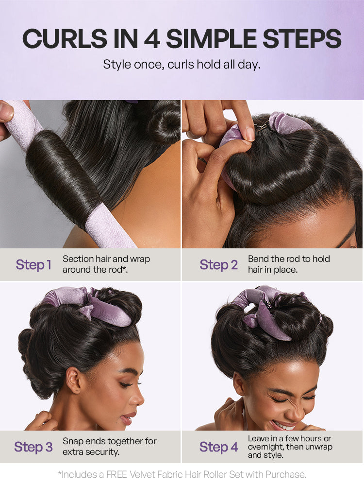 Melted Hair All-Day Curl Hold™ Premier Grade Hair Ombre Brown Body Wave CuticleAlign™ PartingMax Glueless 7x6 HD Lace Wig Pre-Cut Lace