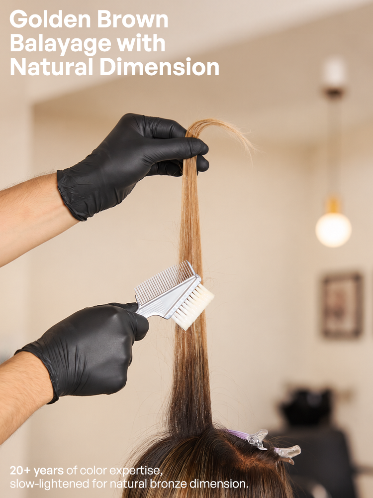 Melted Hair Originalive™ Hair 180% / 250% Density Honey Blonde Highlight Loose Wave Glueless 13x6 HD Lace Front Wig Pre-Cut Lace Flexi-Fit Drawstring Cap