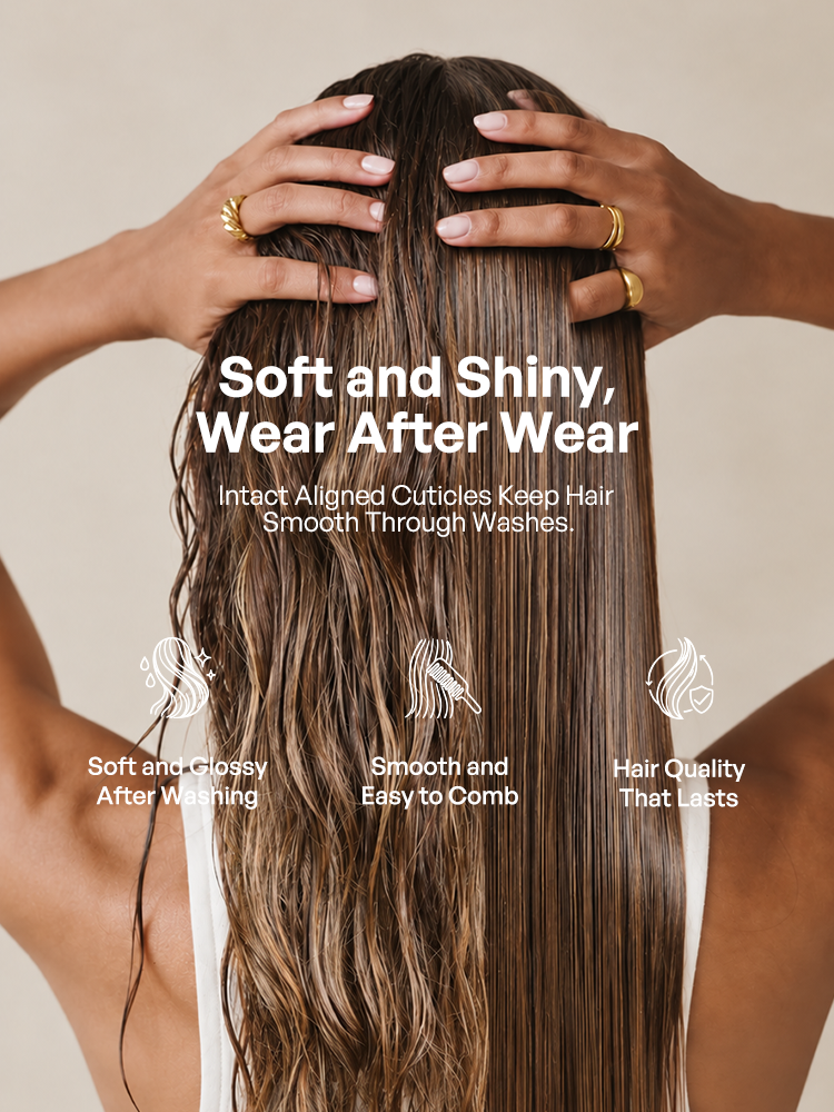 Melted Hair OriginalLive Hair 180% / 250% Density Honey Blonde Highlight Loose Wave Glueless 13x6 HD Lace Front Wig Pre-Cut Lace Flexi-Fit Drawstring Cap-10