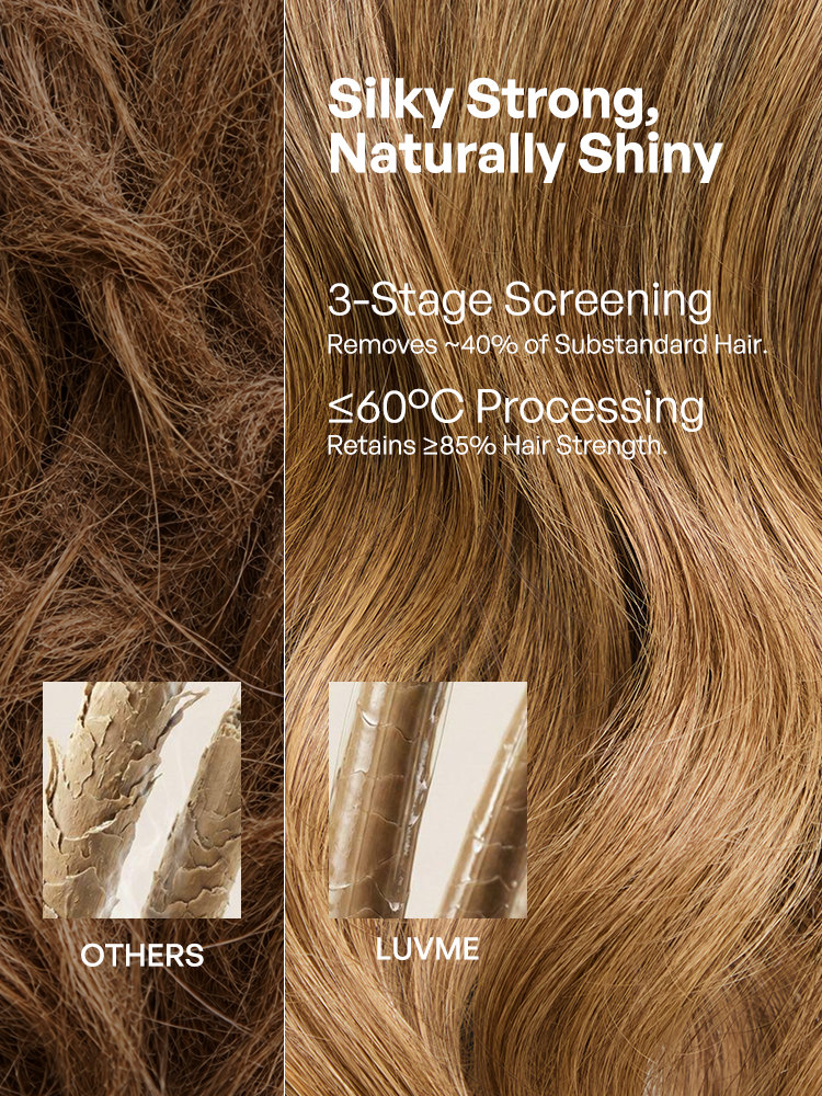 Melted Hair Originalive™ Hair 180% / 250% Density Honey Blonde Highlight Loose Wave Glueless 13x6 HD Lace Front Wig Pre-Cut Lace Flexi-Fit Drawstring Cap