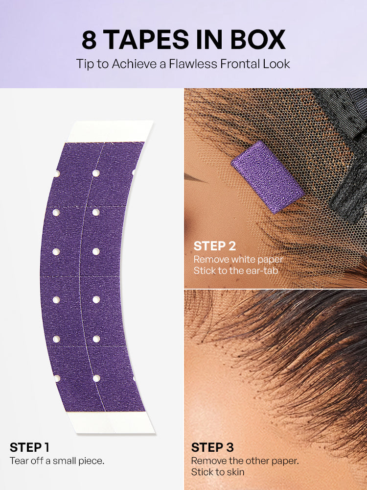 NatureMAX™ Silky Straight Glueless Ear-to-ear 13x4 HD Lace Front Wig Pre-Cut Lace