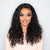 Melted Hair 100% Natural Black Water Wave Wig 13x4 Frontal Wig