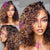 Big Curl Energy | Brown Highlight Kinky Curly Glueless HD Lace 13x6 Frontal Wig