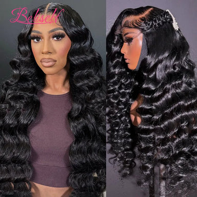 Natural Bounce | Loose Wave Glueless HD Lace 13x6 Frontal Wig Pre-Cut