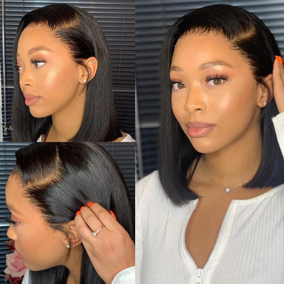 1 Min Install | 250% High Density Wear & Go Glueless HD Lace 13x4 Frontal Wig