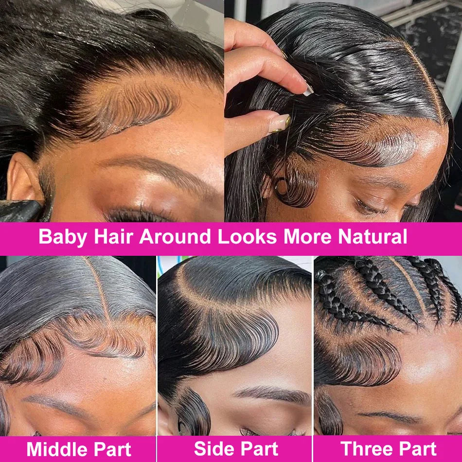Wear & Go | 200% Density Deep Wave Glueless HD Lace 13x4 Frontal Wig
