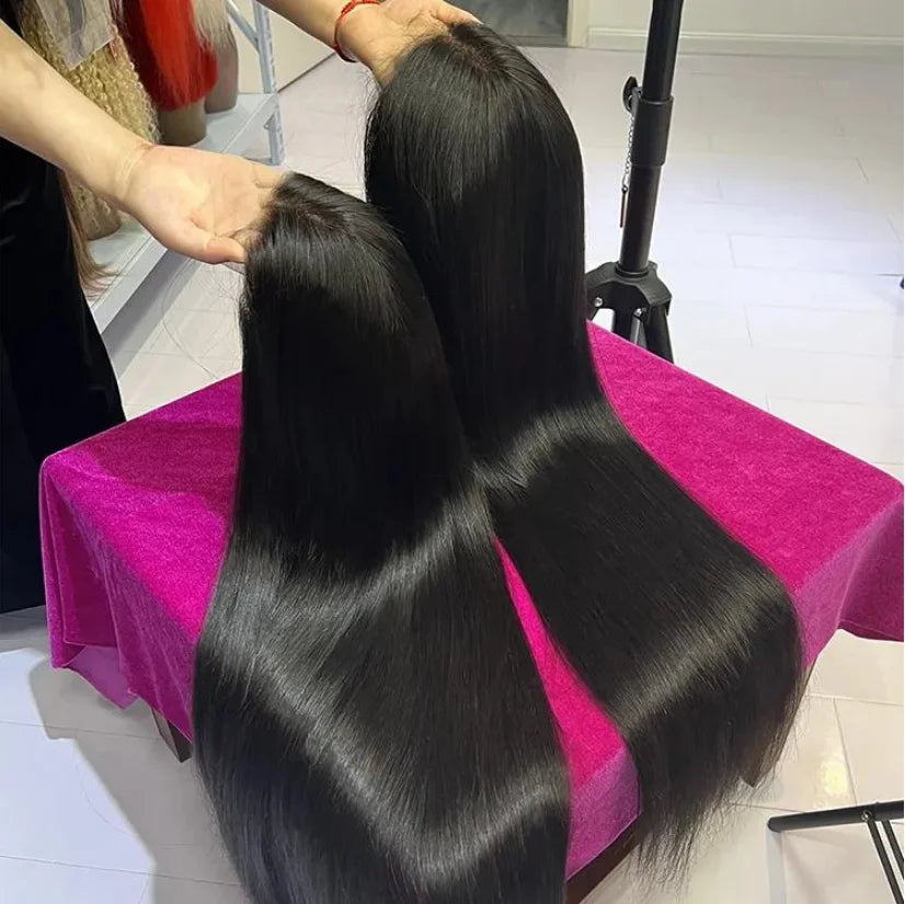 Classic Silk | 300% Extra Density Straight Glueless HD Lace 13x6 Frontal Wig