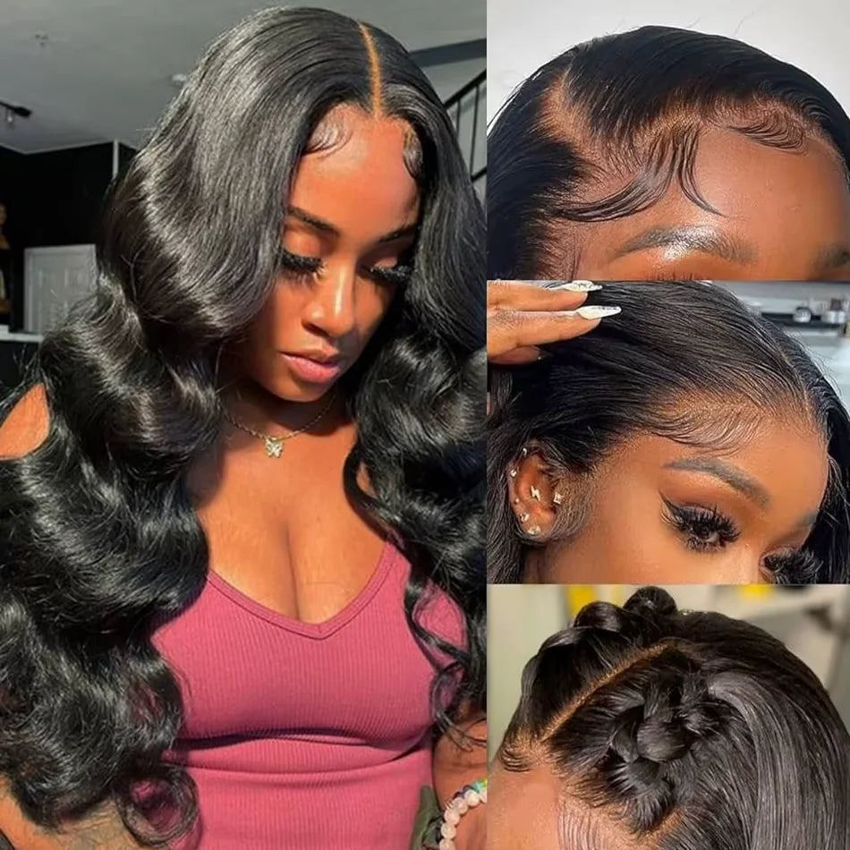 Wear & Go | 300% Extra Density Water Wave Glueless HD Lace 13x6 Frontal Wig