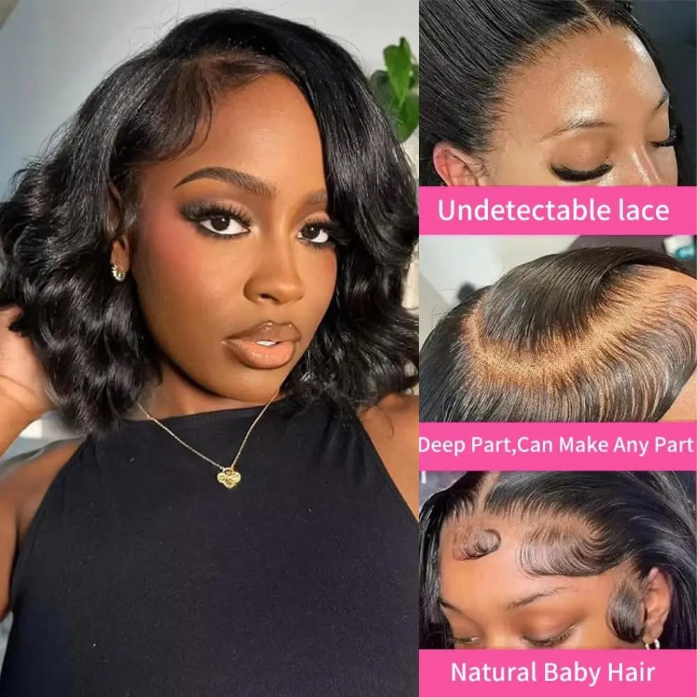 Effortless Glam | Loose Wave Glueless HD Lace 13x4 Frontal Wig