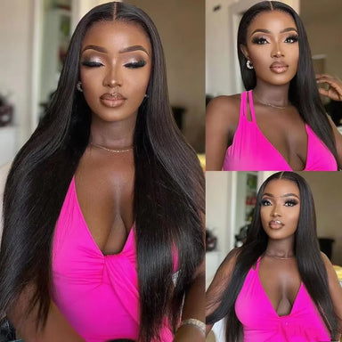 Classic Silk | 300% Extra Density Straight Glueless HD Lace 13x6 Frontal Wig