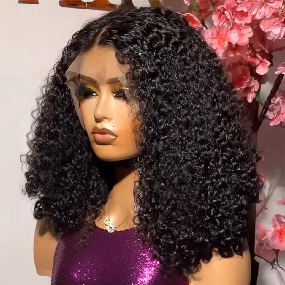 Throw On & Go | Deep Wave Glueless HD Lace 13x4 Frontal Wig by Mayfive