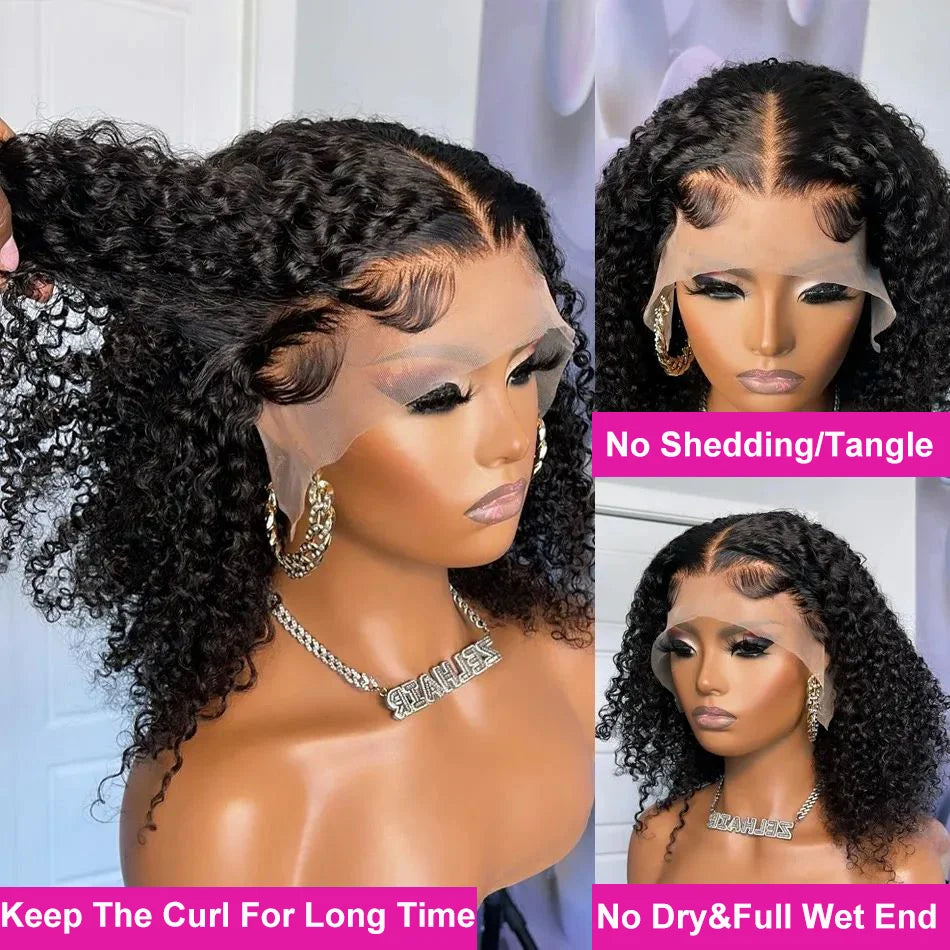 Effortless Waves | 200% Density Water Wave Glueless HD Lace 13x4 Frontal Wig by Mayfive