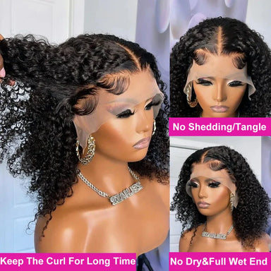 Effortless Waves | 200% Density Water Wave Glueless HD Lace 13x4 Frontal Wig by Mayfive