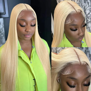 Blonde Vibes | 180% Density 613 Blonde Glueless HD Lace 13x6 Frontal Wig