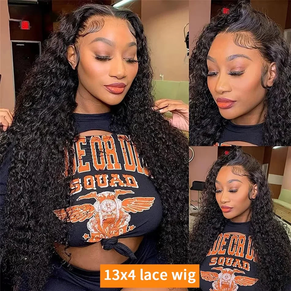 Wear & Go | 300% Extra Density Deep Wave Glueless HD Lace 13x6 Frontal Wig