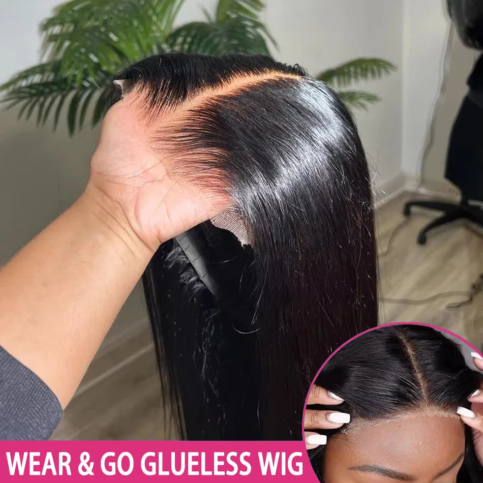 Polished Look | Straight Glueless HD Lace 13x6 Frontal Wig by PICKU Pre-Cut