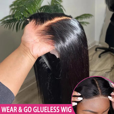 Polished Look | Straight Glueless HD Lace 13x6 Frontal Wig by PICKU Pre-Cut