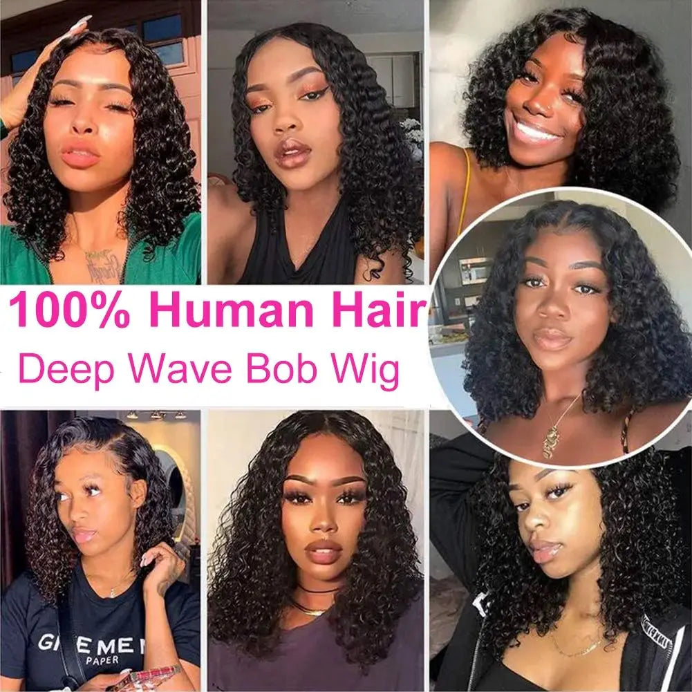 Effortless Waves | 200% Density Water Wave Glueless HD Lace 13x4 Frontal Wig by Mayfive