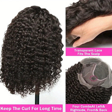 Effortless Waves | 200% Density Water Wave Glueless HD Lace 13x4 Frontal Wig