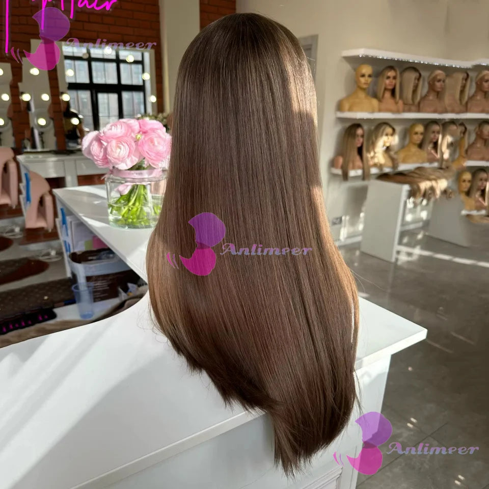 Classic Silk | 200% Density Straight Glueless HD Lace 13x6 Frontal Wig Pre-Cut