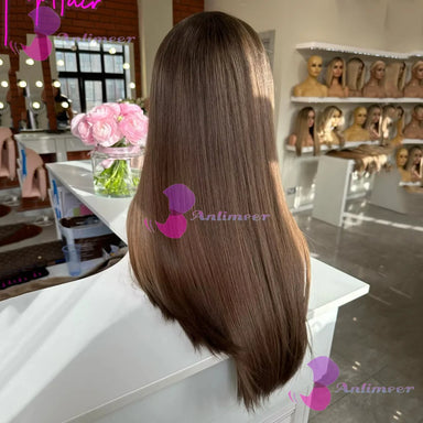 Classic Silk | 200% Density Straight Glueless HD Lace 13x6 Frontal Wig Pre-Cut