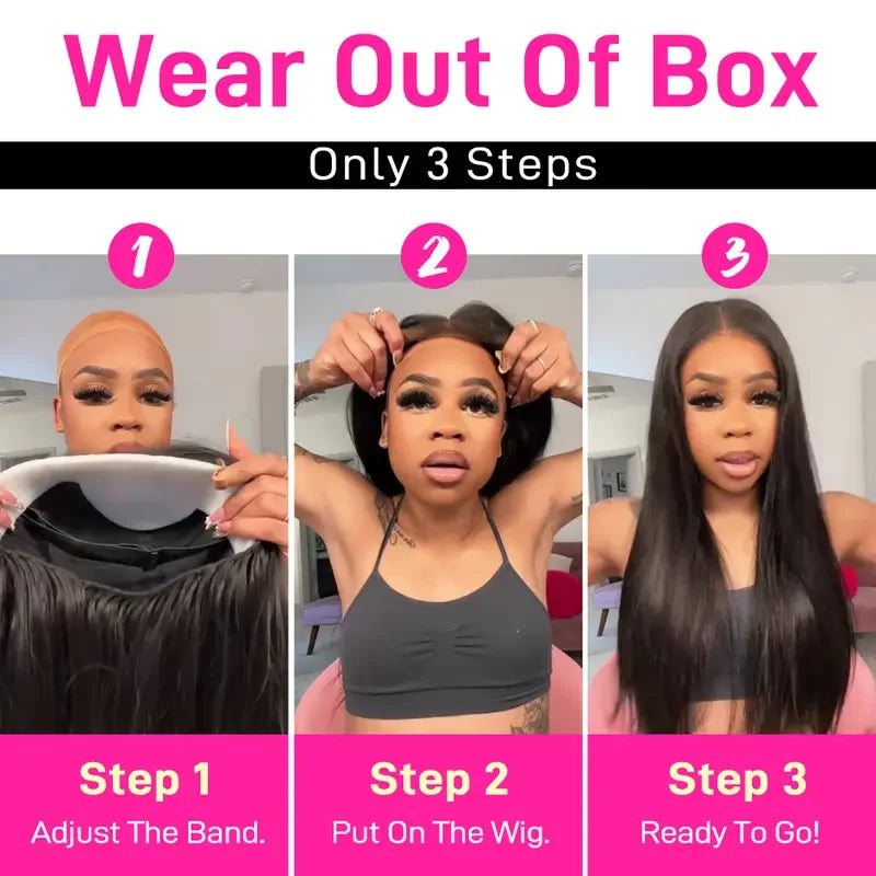Instant Slay | 250% High Density Wear & Go Glueless HD Lace 13x6 Frontal Wig