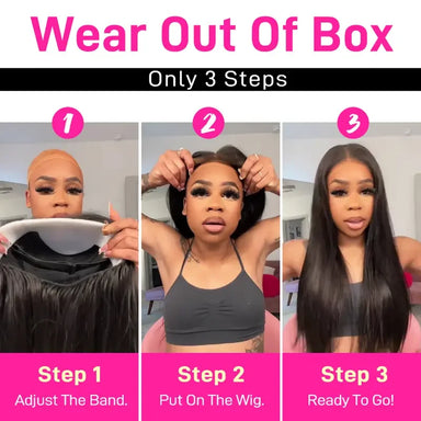 Instant Slay | 250% High Density Wear & Go Glueless HD Lace 13x6 Frontal Wig