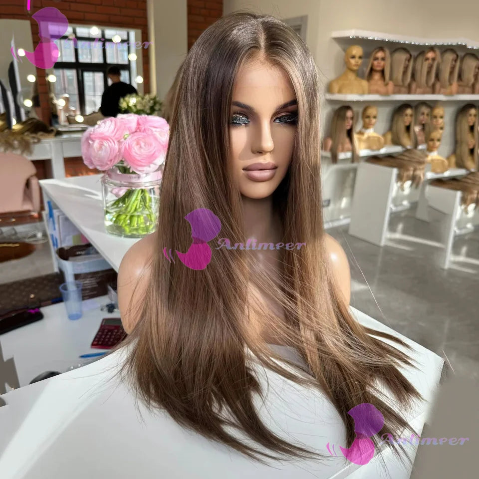 Classic Silk | 200% Density Straight Glueless HD Lace 13x6 Frontal Wig Pre-Cut
